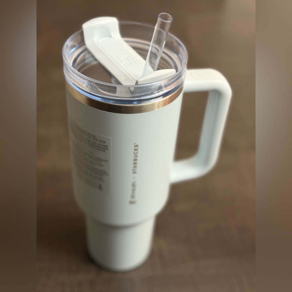 Stanley x Starbucks light blue Tumbler with Straw